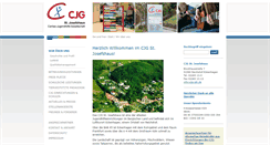 Desktop Screenshot of cjg-sjh.de